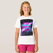 無限を探索する Tシャツ (正面フル)