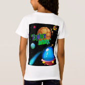 無限を探索する Tシャツ (裏面)