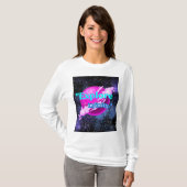 無限を探索する Tシャツ (正面フル)