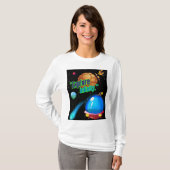 無限を探索する Tシャツ (正面フル)