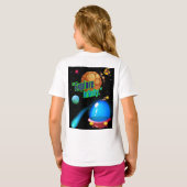 無限を探索する Tシャツ (裏面フル)