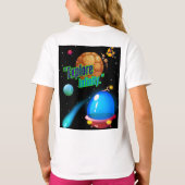 無限を探索する Tシャツ (裏面)