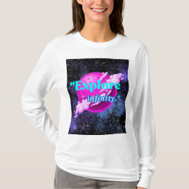 無限を探索せよ Tシャツ