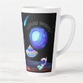 無限を探索 カフェラテマグ (右)