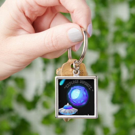 無限を探索 キーホルダー (手)