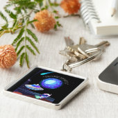 無限を探索 キーホルダー (側面)