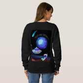 無限を探索 スウェットシャツ (裏面フル)