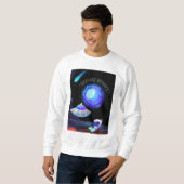 無限を探索 スウェットシャツ (正面フル)