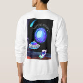 無限を探索 スウェットシャツ (裏面)