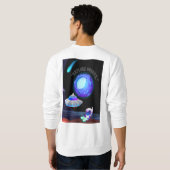 無限を探索 スウェットシャツ (裏面フル)