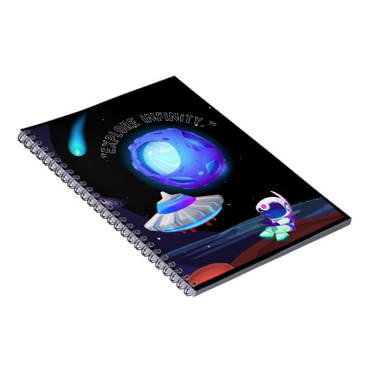 無限を探索 ノートブック (右側)