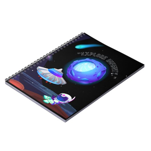 無限を探索 ノートブック (左側)