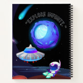 無限を探索 ノートブック (裏面)