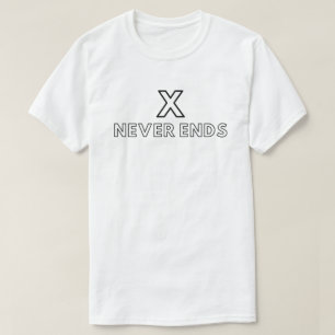 無限を終了しない(_N) Tシャツ