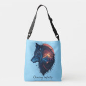 無限を追いかける クロスボディバッグ (裏面)