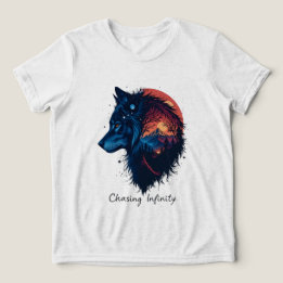 無限を追いかける トライブレンドTシャツ