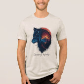 無限を追いかける トライブレンドＴシャツ (正面)