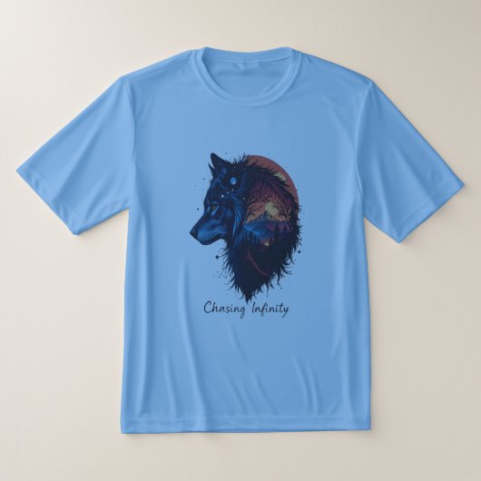 無限を追いかける Tシャツ (レイダウン)