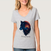 無限を追いかける Tシャツ (正面)