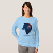 無限を追いかける Tシャツ (正面フル)