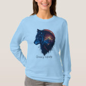 無限を追いかける Tシャツ (正面)