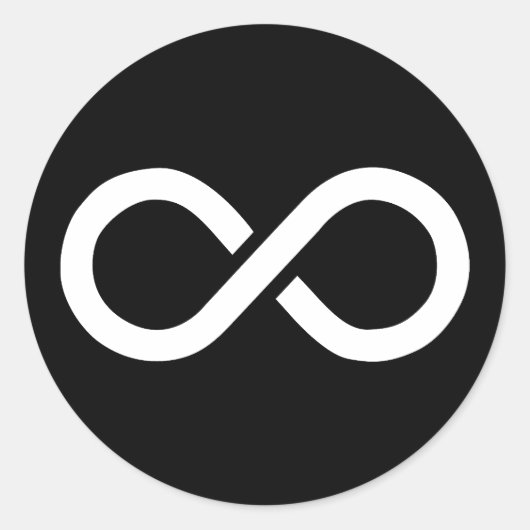 無限イデオロギー ラウンドシール (正面)