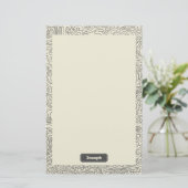 無限インク線モチーフ 便箋 (スタンド正面)