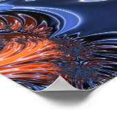 無限ガラス ポスター (角)