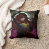 無限クリーズポイズンアイビーイラストレーション クッション (ブランケット)