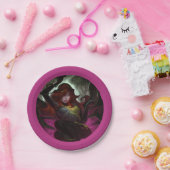 無限クリーズポイズンアイビーイラストレーション ペーパープレート (パーティー)