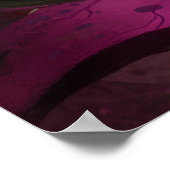 無限クリーズポイズンアイビーイラストレーション ポスター (角)