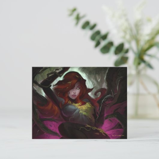 無限クリーズポイズンアイビーイラストレーション ポストカード (スタンド正面)