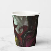 無限クリーズポイズンアイビーイラストレーション 紙コップ (裏面)