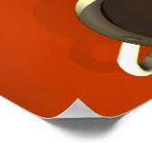 無限コーヒーポスター ポスター (角)