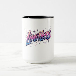 無限コーヒーマグはっきりした感動的- Word Cups マグカップ