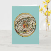 無限ジェスト空白のグリーティングカード カード (黄色い花)