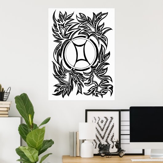 無限スペクトル ポスター (ホームオフィス)