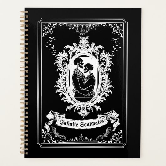 無限ソウルメイト緩和曲線ノートブック プランナー手帳 (正面)