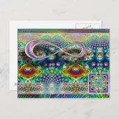 無限ダーマホイールはがき ポストカード (正面/裏面)