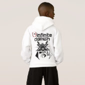 無限ドメインポケットB&W Tシャツ (裏面フル)