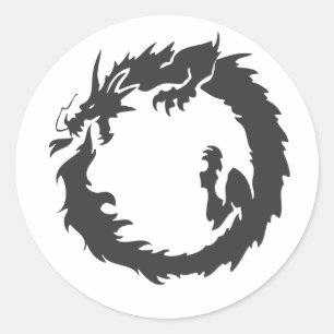 無限ドラゴン ラウンドシール