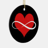 無限ハート セラミックオーナメント (右)
