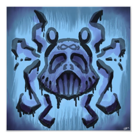 無限パンダのポスター フォトプリント            (正面)