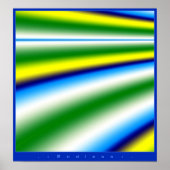 無限フラクタル ポスター (正面)