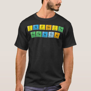 無限ポテンシャルやる気を起こさせる周期表2 Tシャツ