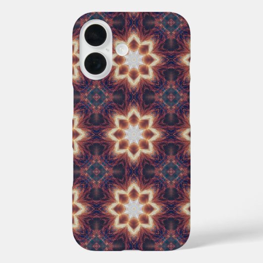 無限マンダラデザイン電話ケース Case-Mate iPhoneケース (裏面)