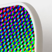 無限ラブシンボルレインボーカッコいいインフィニティプライドB ピックルボールラケット (左詳細)