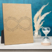 無限ラブドッグポープリント フォトプラーク (側面)