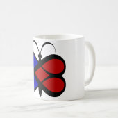 無限ラブバタフライ コーヒーマグカップ (正面右)