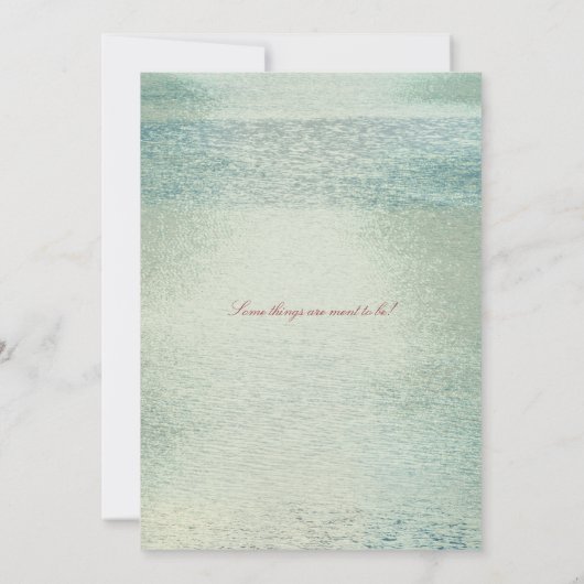 無限ラブポスタームービースタイル 招待状 (裏面)